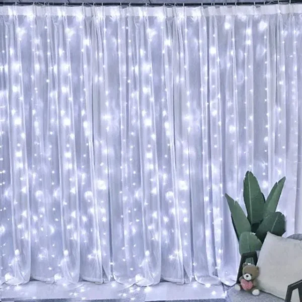 LED Curtain Garland