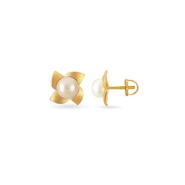 Golden Button Pearl