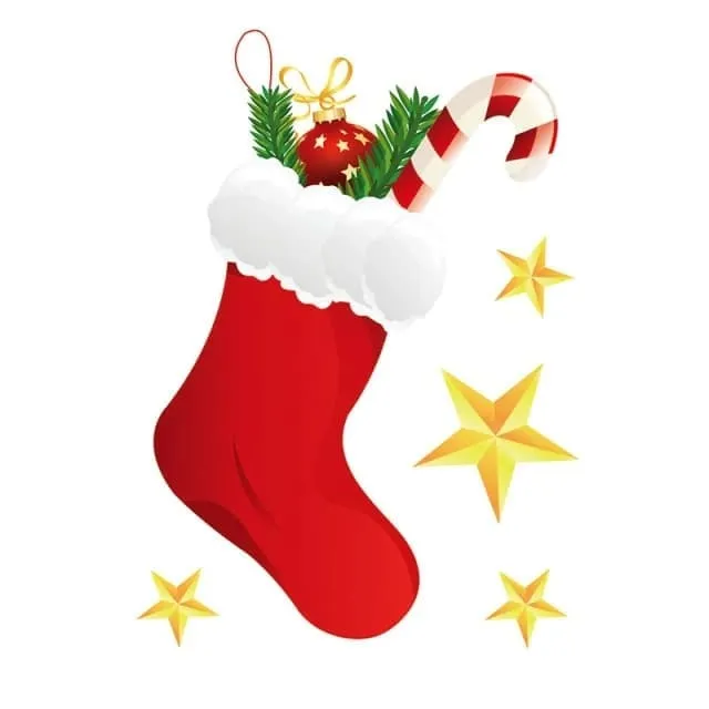 Santa Claus Window Stickers