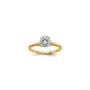 Engagement Ring In Yellow Gold