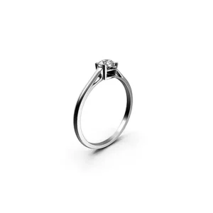 Diamond Vine Ring in Platinum